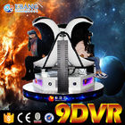 چرخش الکتریکی 3 صندلی 9D VR سینمای خانگی سینما تعاملی