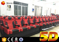 2.25 KW Platform 4D Theater سیستم تئاتر با 2-200 صندلی مناسب برای پارک تفریحی