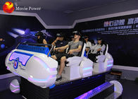 گواهینامه CE 9D VR سینما شگفت انگیز 6dof وسیله نقلیه الکتریکی 12d کینو 6 صندلی