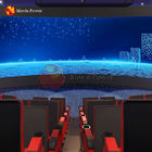 سیستم حرکت الکتریکی سینما صفحه نمایش منحنی 4d دیجیتال داخلی