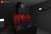 سیستم شبیه ساز ماشین بازی تفنگ تعاملی با فیلم سینمایی 7 بعدی 200 صندلی