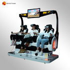 3 صندلی 360 درجه 9D سینما VR صندلی تیراندازی بازی های تعاملی برای مرکز خرید