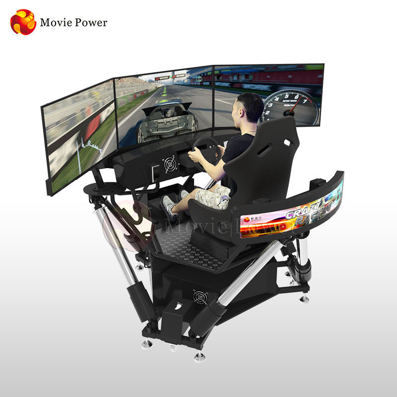Amusement Car VR Racing Simulator Cockpit واقعیت مجازی ماشین بازی