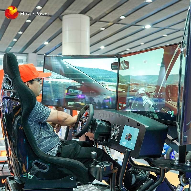 Amusement Car VR Racing Simulator Cockpit واقعیت مجازی ماشین بازی