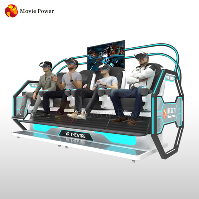 فناوری واقعیت مجازی Roller Coaster Egg Chair Dynamic Technology 9d Vr Cinema Machine