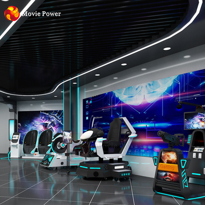 10-1000m2 9D VR Theme Park with Arcade Game Machine Zone سالن تجربه واقعیت مجازی