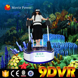 بازی ویدیویی White 9d VR Cinema Standing Up 9D Action Cinema 360 Degree 200kg
