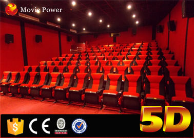3D Visual و 5D Motional 24 صندلی سینمای 5D با افکت های ویژه محبوب در پارک تفریحی