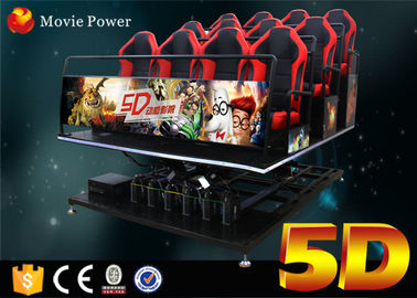 5D سیستم سینمایی Simulator 4D کنترل کننده اثر ویژه 5D سینما 5D پویا شبیه ساز پارک