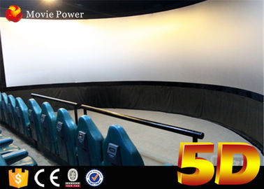 12 جلوه های ویژه و تئاتر فیلم جنبشی 4D سفارشی از 2-200 صندلی ساخته شده در چرم