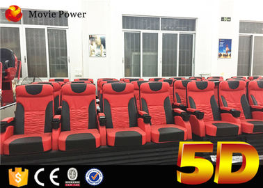 100 متر مربع 4D سینما تجهیزات با 100 صندلی سیستم الکتریکی و جلوه های ویژه محبوب به پارک تم