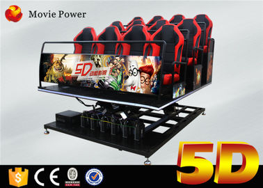 Motion Simulated 5D Movie Theatre 5D Cinema Equipment For Shopping Mall