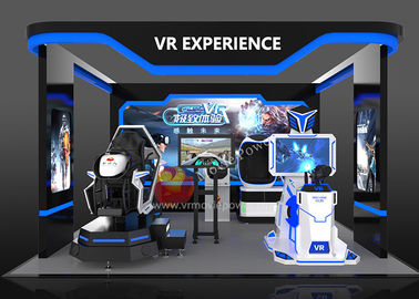 شبیه ساز واقعیت مجازی 9d برای کودکان و بزرگسالان پارک تفریحی چرخشی 360 درجه