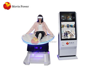 هیجان بازی تجربه واقعیت مجازی بازی ماشین حرکت صندلی VR Simulator Roller Coaster برای پارک تفریحی