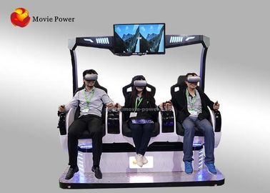 پارک تفریحی 9D VR سینمای شبیه ساز با عینک دایپون 3kw