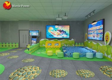 3D Interactive Projection Painting Fish Game Video Machine For Indoor Playground