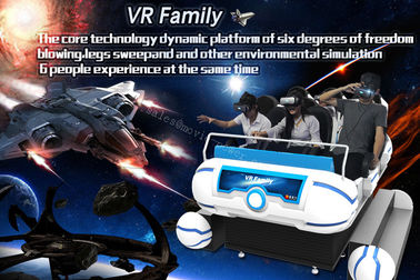 سیستم سینمای خانگی پویا 9D VR سینما اتاق مجازی Simulator Motion Platform