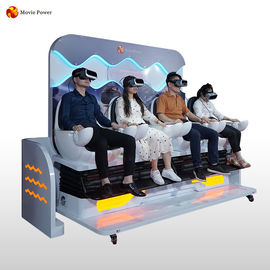 محصول جدید Indoor Immersive Vr Game 4 Seators Virtual واقعیت 9d سینمای شبیه ساز