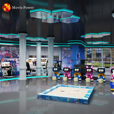 Indoor Games Simulator Zone Interactive 9d بازی واقعیت مجازی ماشین