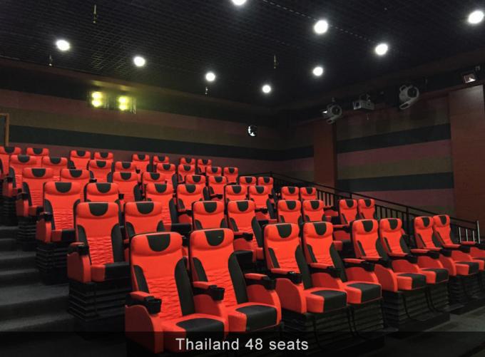 Thrill Rides Shooting 5d Cinema Equipment شبیه سازی پارک تفریحی 48 صندلی 0