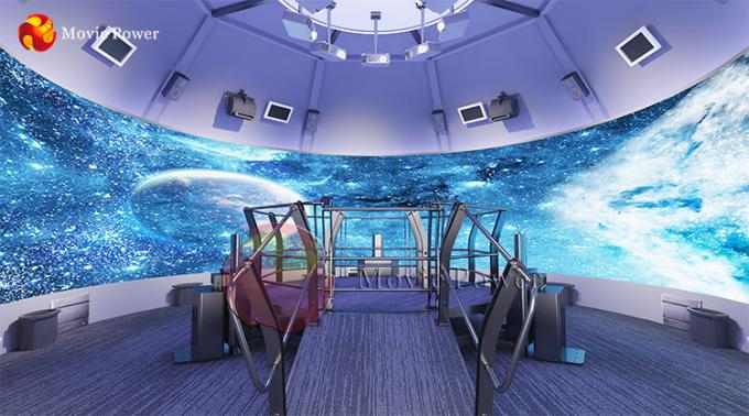 اتاق اندازه 360 درجه صفحه نمایش چرخش بستر های نرم افزاری Orbit Cinema 4D 5D Theater 0