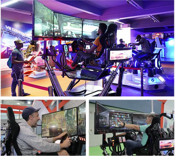 Racing Simulator Cockpit Star Warship For Malls بازی های مسابقه ای F1 شبیه ساز پارک تفریحی بازی برای فروش 9d Vr 0