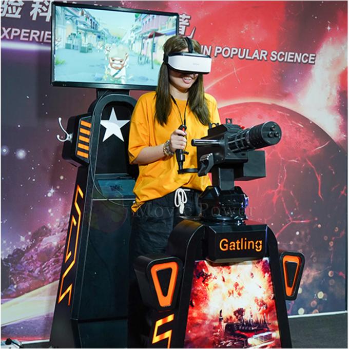 Htc Vive ایستاده 9D VR ایستاده Gatling VR تفنگ بازی تیراندازی 1