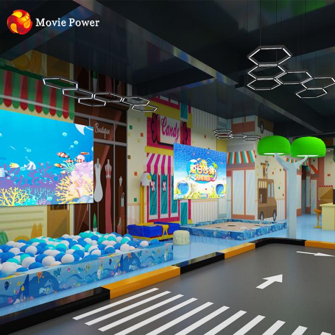 Theme Park 9d VR Machine Zone One Stop Service Amusement VR بازی های شبیه ساز 0