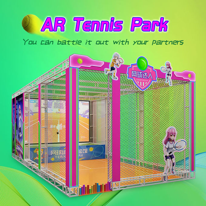 تجهیزات ورزشی تنیس واقعیت مجازی Interactive Physical Fitness 9d Vr 0