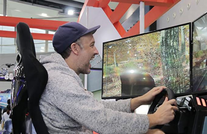 Amusement Car VR Racing Simulator Cockpit واقعیت مجازی ماشین بازی 1