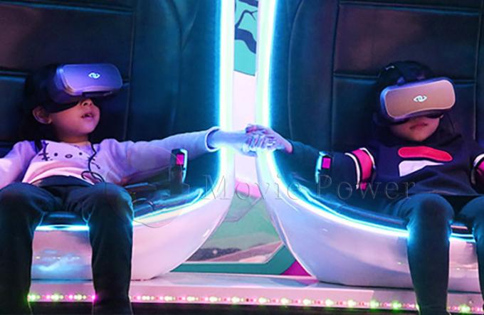 تجهیزات تفریحی پارک تفریحی شبیه ساز واقعیت مجازی Fly 9d 360° Roller Coaster Fly 9d 1