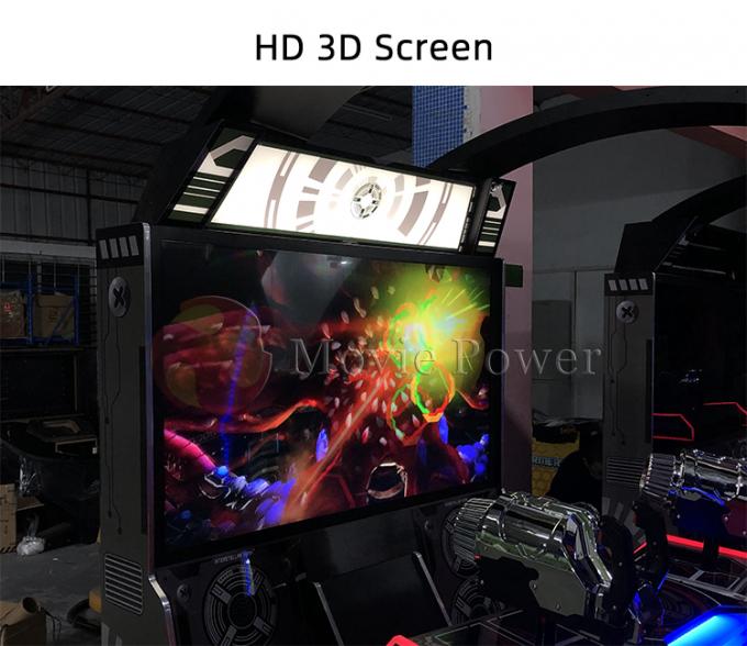سکه تفریحی 3D Screen بازی اسلحه بازی تیراندازی بازی ماشین 1