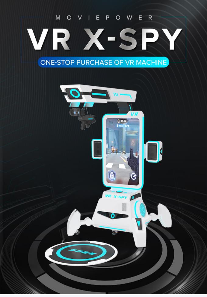 1 بازیکن شبیه ساز واقعیت مجازی بازی آرکید بازی VR تیراندازی تجهیزات سرگرمی برای مرکز خرید 0