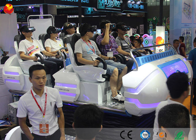 دستگاه بازی مجموعه صندلی سینمای خانواده 9D شبیه ساز واقعیت مجازی Dynamic Platform 9D 3