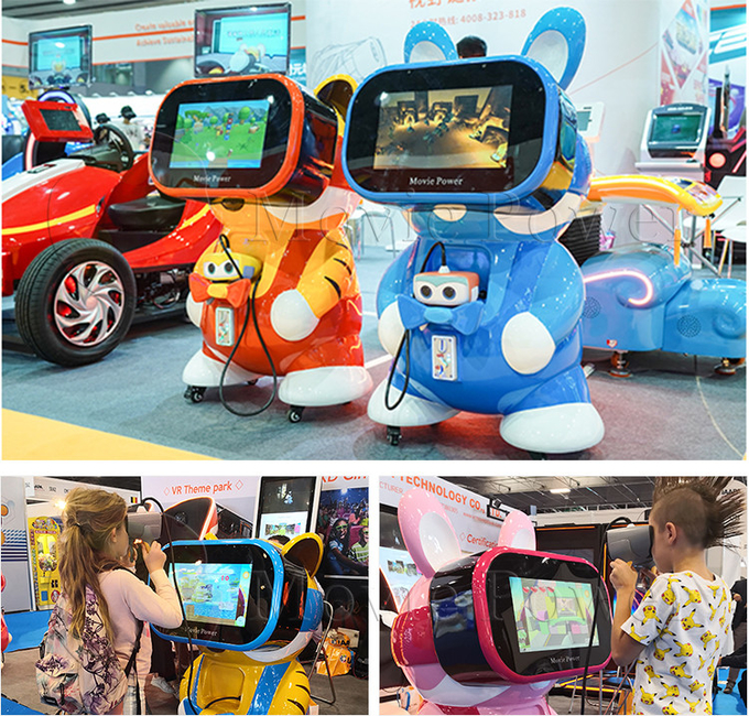 ماشین بازی های مجازی برای بچه ها 9D VR Theme Park Indoor Sports Games 1