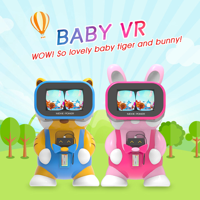 ماشین بازی های مجازی برای بچه ها 9D VR Theme Park Indoor Sports Games 0