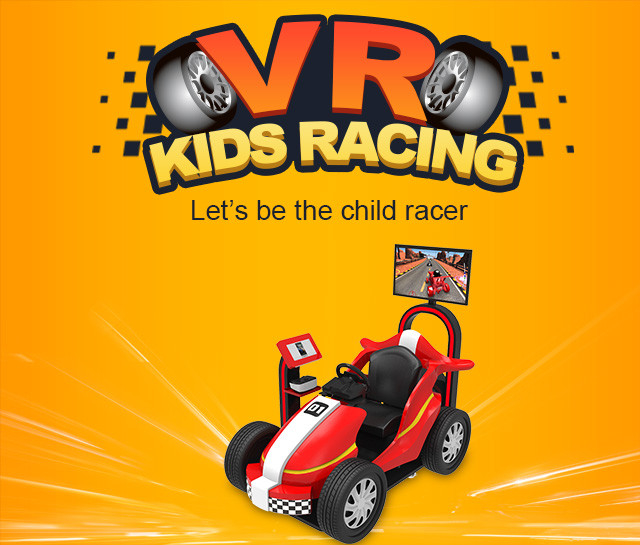 پارک تفریحی VR سواری 9D بچه ها بازی مسابقه شبیه ساز سکه کار ماشین بازی 0