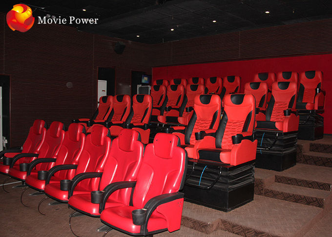 سرگرمی 9D VR Simulator 5D Cinema Motion Chair تجهیزات VR تم سینمای 5 بعدی 1
