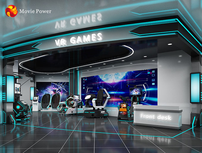 Indoor Games Simulator Zone Interactive 9d بازی واقعیت مجازی ماشین 0