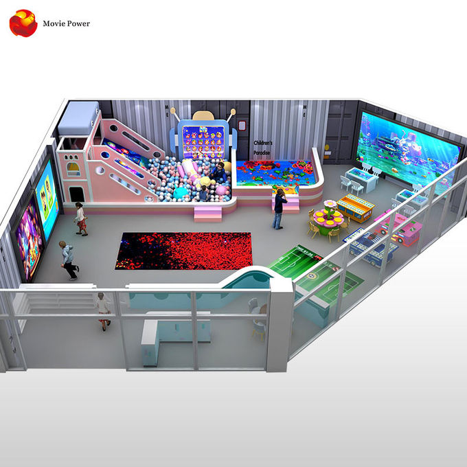 بازی کودکان و نوجوانان 3D Magic Interactive Floor Projection System 0