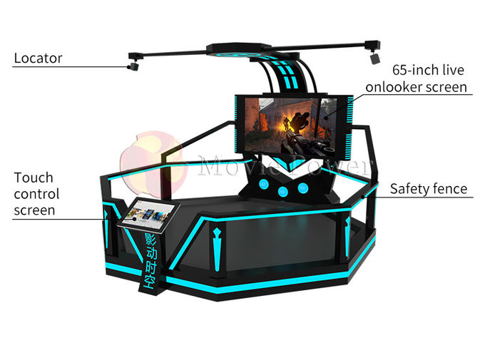 شبیه ساز تیراندازی ماشین بازی الکترونیکی ورزشی و سرگرمی 9d VR 1