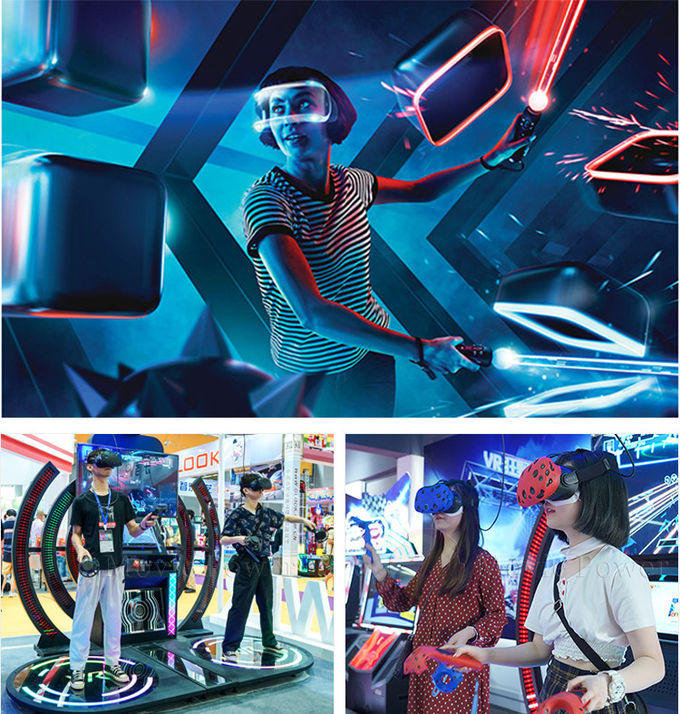 Indoor Fun Center Equipment Game Video Simulator Dynamic VR Motion Platform 0