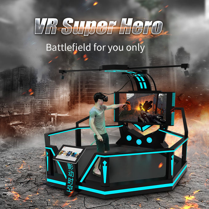 سرمایه گذاری های تجاری Standing Super Hero 9D VR Cinema 0