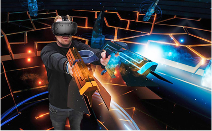 9d 1 Player VR Shooting Simulator ماشین بازی الکترونیکی 0