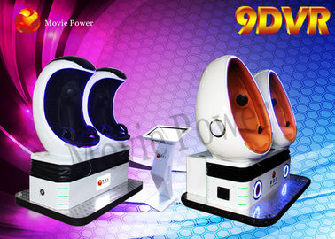 360 درجه چرخش پلت فرم 9D VR سینما سیستم الکتریکی واقعیت بصری Immersive