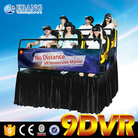Vision Entertainment 9D VR Cinema 6 Seat Egg 9D VR Simulator با عینک VR