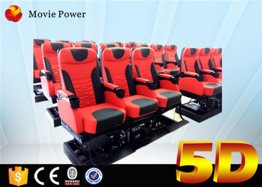 تم پارک 5D تئاتر فیلم 3dof بستر های نرم افزاری الکتریکی و یا تامین هیدرولیک