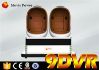 1 2 3 صندلی 9d Vr Cinema ساخته شده توسط Movie Power، Electric 9d Vr Simulator