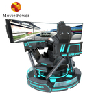 ماشین بازی شبیه ساز مسابقه اتومبیل رانی 4 بعدی هیدرولیک 6dof Motion Platform Driving Simulator