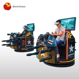 سیستم برقی 9D VR تیراندازی بازی ماشین جنگ نبرد حداکثر بار 150 کیلوگرم